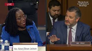 WATCH: Sen. Ted Cruz questions Jackson on affirmative action case, gender definitions