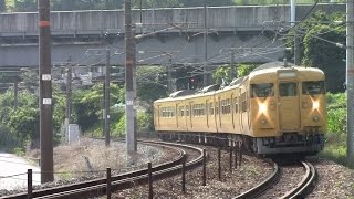 【山陽本線】JR西日本　地域色115系電車　セキN-11編成