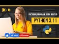 Factorial Program using math function in Python 3.11  | python Tutorial | Python Program