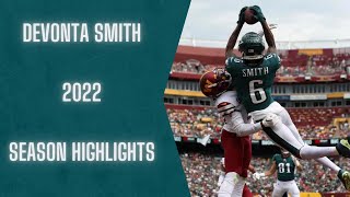 DeVonta Smith is the BEST Route Runner in the NFL || 2022 Season Highlights