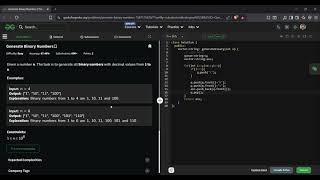 Generate Binary Numbers | GeeksforGeeks GFG Solution in C++ | Queue | DSA