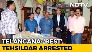 93.5 Lakhs, 400 Gram Gold Recovered From Telangana Revenue Officer's Home