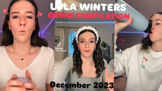 Lola winters - grwm compilation December 2023