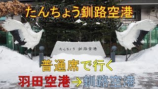 【釧路・網走 流氷の旅-第一話】ボーイング737-800で行くたんちょう釧路空港