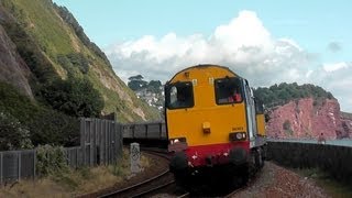 DRS 20303 \u0026 20308 on the Torbay Flyer 30/08/13