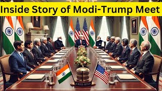 Inside Story of Modi - Trump Meet