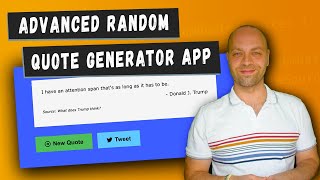 Make a BETTER Random Quote app with JavaScript