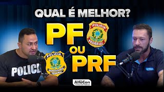 Qual concurso escolher, PF ou PRF? #cortespodcast - AlfaCon