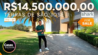 CASA INCRÍVEL COM 6 SUÍTES! R$14.500.000,00 | 1.100 m² de área construída