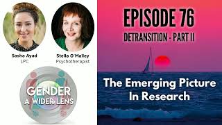 EPISODE 76 - Detransition Part II: The Emerging Picture in Research