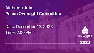 Alabama Joint Prison Oversight Committee