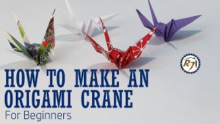 Poor Man's DIY How To Make An Origami Crane and YouTube Collaboration