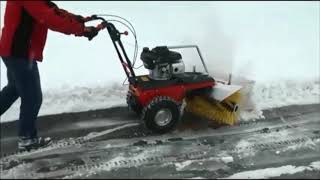 Vari Kehrmaschine CB-80, CB-800, CB-1000 mit Schneeschild OR80