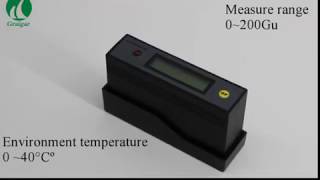 ETB-0833 Self-Calibration 20˚ 60˚ 85˚ Glossmeter Gloss Meter Tester 0-200Gu