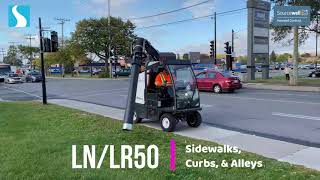 Madvac LN/LR50 for Sidewalks, Curbs, and Alleys