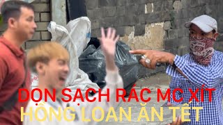 8/1Quá vui Thành Mỹ,Bùm Bum,phương Má Tư mừng Hồng Loan chiến thắng,hồng loan dọn sạch rác MC bà xít