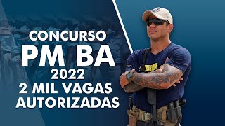 Concurso PM BA 2022 - 2 mil Vagas Autorizadas - Evandro Guedes - AlfaCon