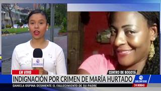 Cruel asesinato de mujer frente a su hijo conmociona a Colombia