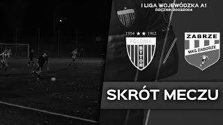 Skrót A1: BS Polonia Bytom - MKS Zaborze 4:1 (2:0) 05.11.2021