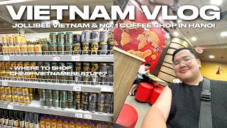 VIETNAM VLOG • Jollibee Vietnam, Trung Nguyen Coffee Shop \u0026 Vincom Center Mall | Ivan de Guzman