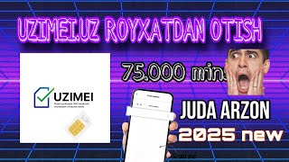 UZIMEI.UZ royxatdan otish, uzimeidan ro’yxadan otish, IMEI royxatdan Otkazish,  #uzimei #shokh_vss