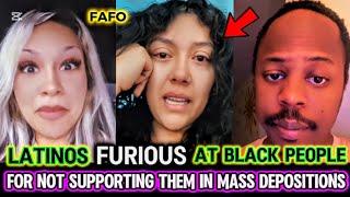 LATINOS For Trump CALL OUT Black People For Ignoring Their Mass Deportation Struggles #fafo season