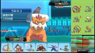 【ポケモンORAS】ひっそりシングルレート実況 109【メガデンリュウ】