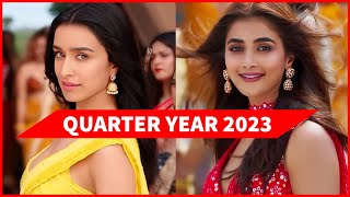 2023's Most Viewed Indian Songs on YouTube | Top 25 Indian Songs of Quarter Year 2023