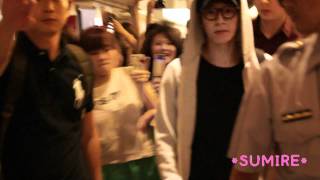 2011-07-27 pick Donghae up at the airport