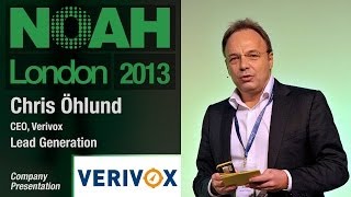 Chris Öhlund - CEO, Verivox - NOAH13