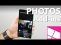 Photos Add-ins for Windows 10 Mobile