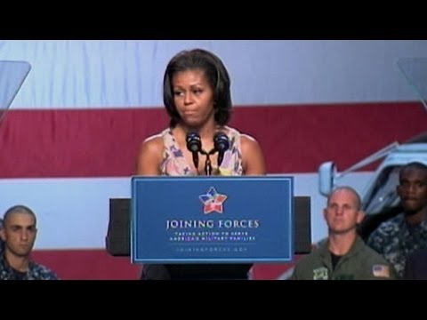 Michelle Obama on Helping Military Families Michelle Obama on Helping Military Families