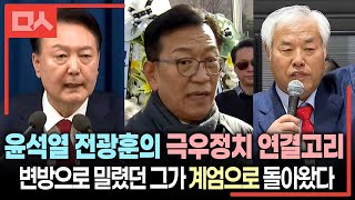 윤석열 40년 지기, 검사출신 석동현과 전광훈…극우정치 연결고리인가.