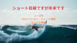 ユーロ円相場環境認識＆トレード戦略