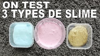 On Test 3 Types De SLIME ⎪Madame Patachou