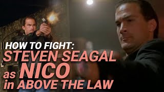 How To Fight Steven Seagal as Nico in Above The Law (1988) Episode 631 - Martial Arts Radio Podcast