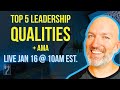 Top 5 Leadership qualities new managers should know