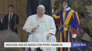 Corpus Christi Cathedral hosts Mass praying for Pope Francis' recovery