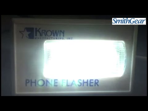 Krown Small Strobe Visual Phone Flasher From Smithgear Flashing Krown Small Strobe Visual Phone Flasher From Smithgear