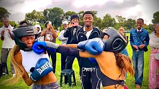 I Hosted A CREATORS BACKYARD BOXING MATCH !!