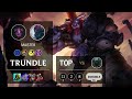 Trundle Top vs Pyke - EUW Master Patch 11.12