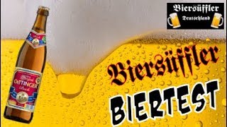 Biertest - Oettinger Bock