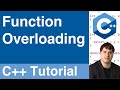 Function Overloading | C++ Tutorial