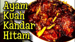 Ayam Masak Kuah Kandar Hitam | sejibik rasa kuah hitam kat kedai mamak tu