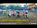 M.ZIDAN VS FARUDILA ADAM‼️BEBEK MODIFIKASI 4T‼️ SIRCUIT MOTOCROS PIKATAN WONODADI BLITAR