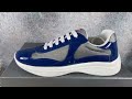 prada patent leather and technical fabric prada america s cup sneakers