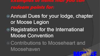 Moose Rewards Program for Association Conventions 2015