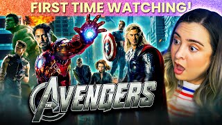 First Time Watching THE AVENGERS!! | MCU Movie Reaction