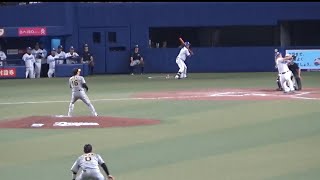 細川成也２号移籍後バンテリン初ホームラン