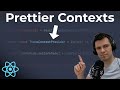 React context with state management (prettier contexts)